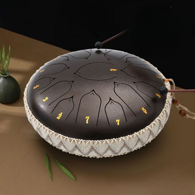 Harmony Oase™ Steel Tongue Drum voor Muzikale Meditatie en Creatieve Expressie