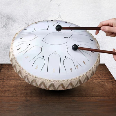 Harmony Oase™ Steel Tongue Drum voor Muzikale Meditatie en Creatieve Expressie