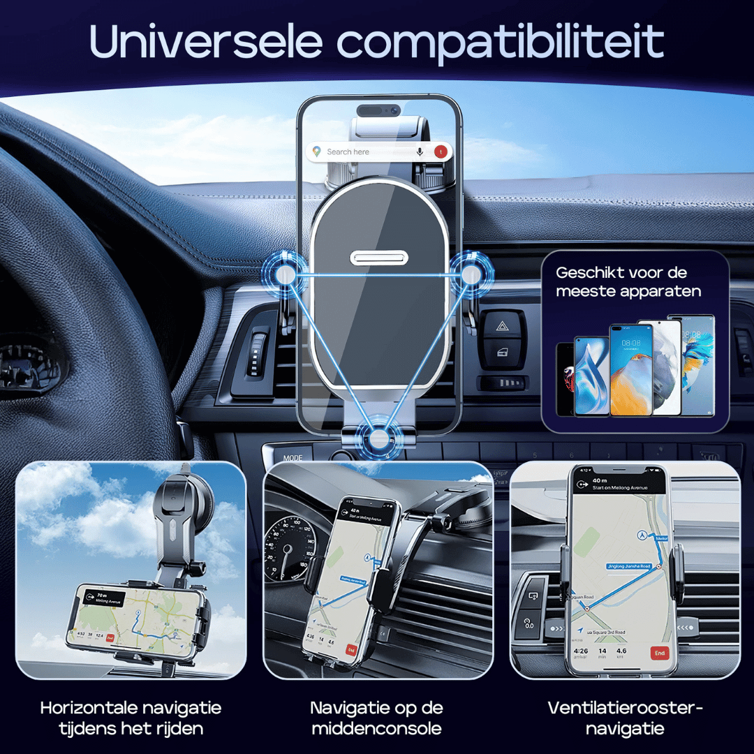 Grippa - Support téléphone voiture rotatif 360°
