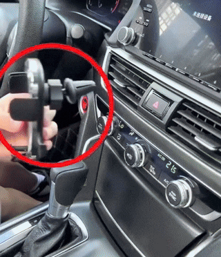 Grippa - Support téléphone voiture rotatif 360°