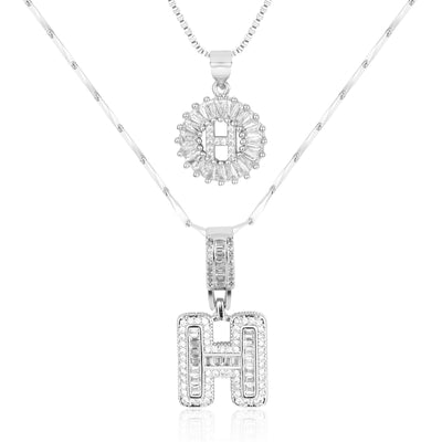 GemLetter Ketting - Initiaal Hanger met Luxe Glans