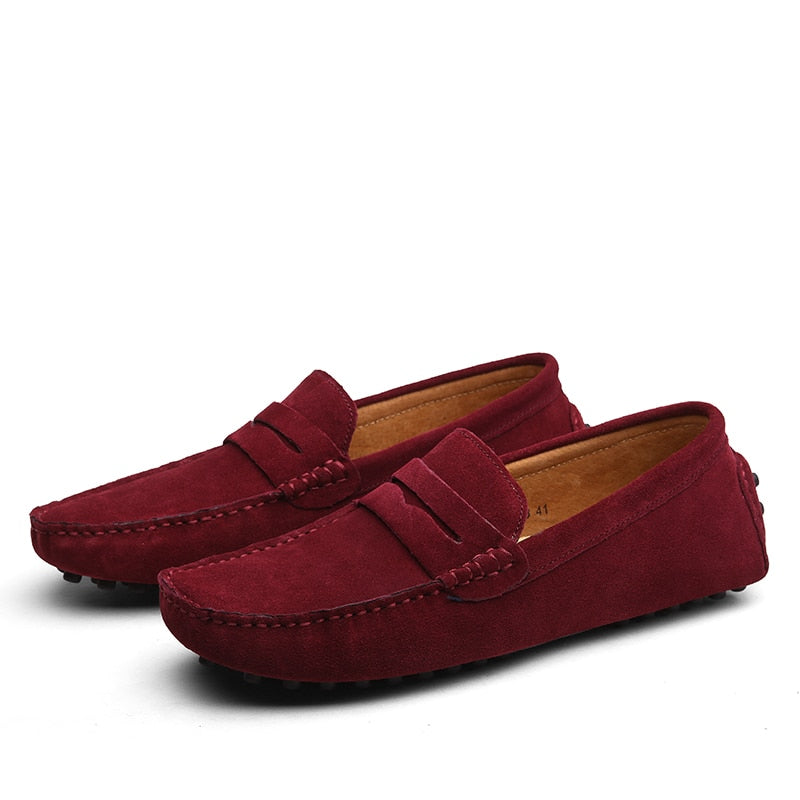 Loafers - Luxe Casual Suède Instappers - UrbanElite