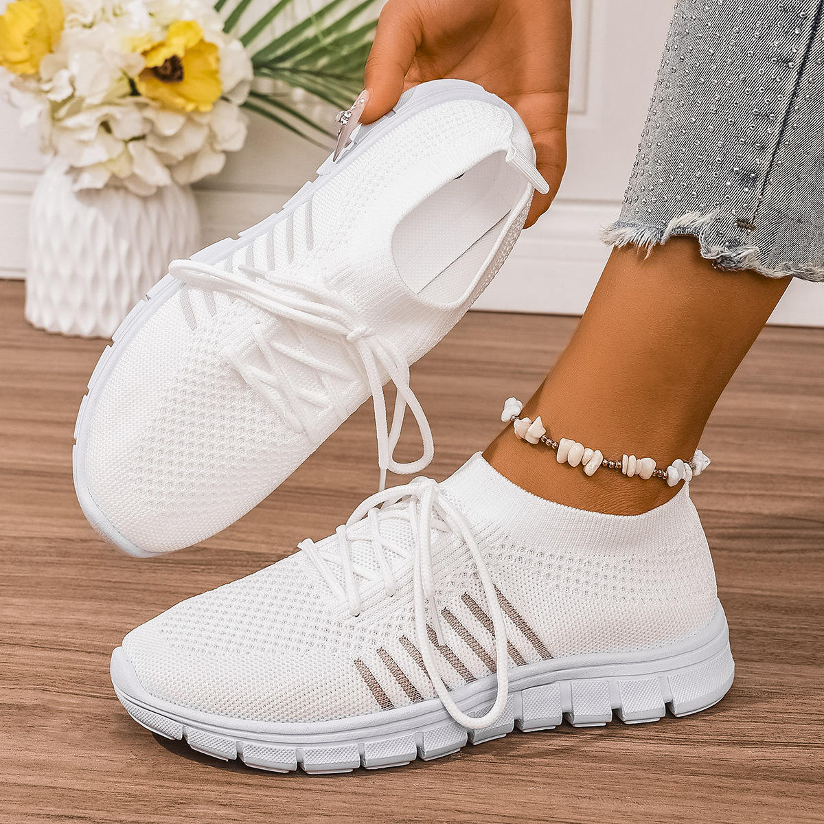 Baskets orthopédiques - Baskets confortables pour femme - Novalyth