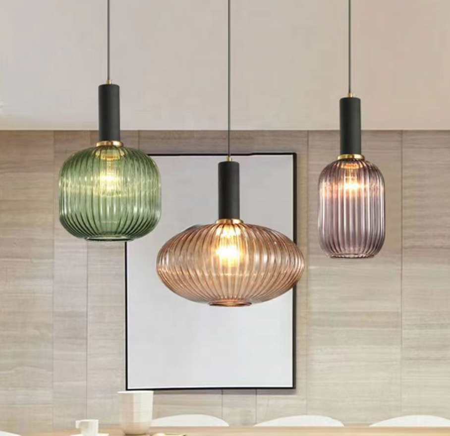 Hanglamp - Retro Glazen Designlamp - Luméa