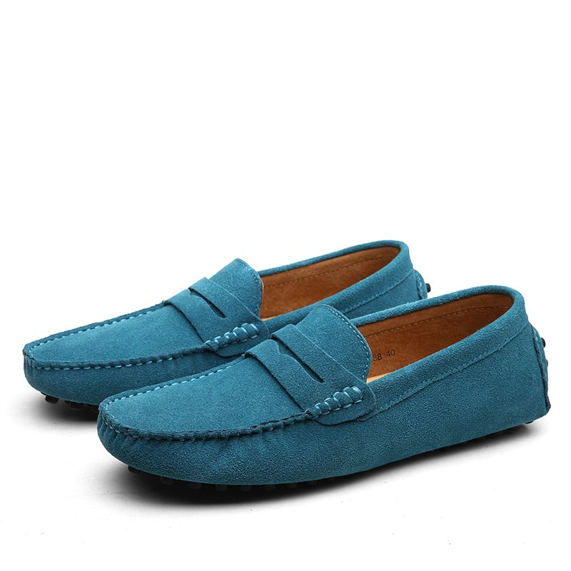 Loafers - Luxe Casual Suède Instappers - UrbanElite