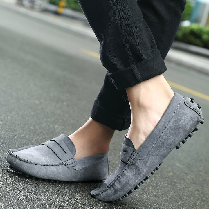 Loafers - Luxe Casual Suède Instappers - UrbanElite