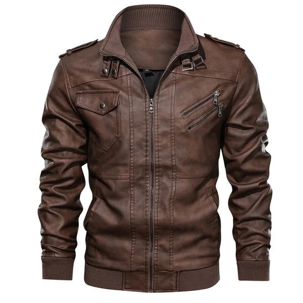 Ravento - Blouson Motard Robuste de Haute Qualité