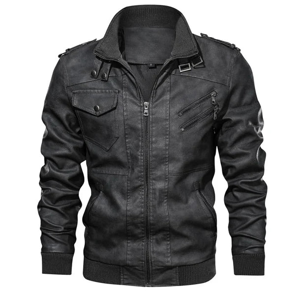 Ravento - Blouson Motard Robuste de Haute Qualité