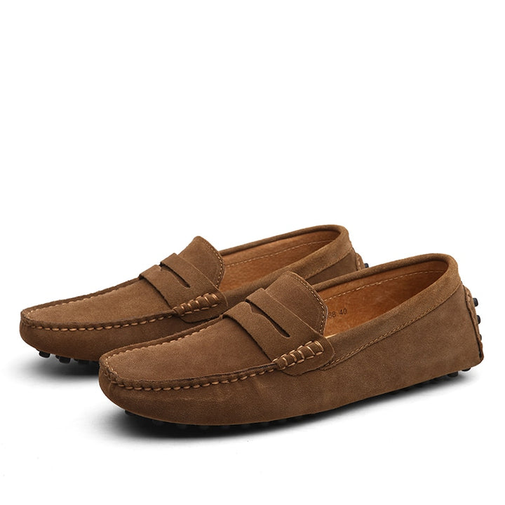 Loafers - Luxe Casual Suède Instappers - UrbanElite