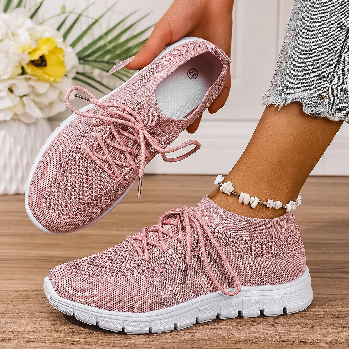Baskets orthopédiques - Baskets confortables pour femme - Novalyth
