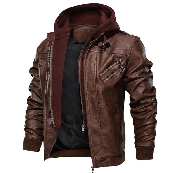 Ravento - Blouson Motard Robuste de Haute Qualité
