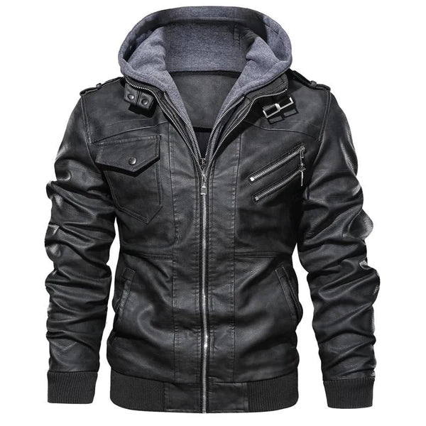 Ravento - Blouson Motard Robuste de Haute Qualité
