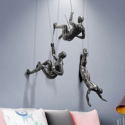 Sculpture - Sculpture Murale Grimpante - Virelto