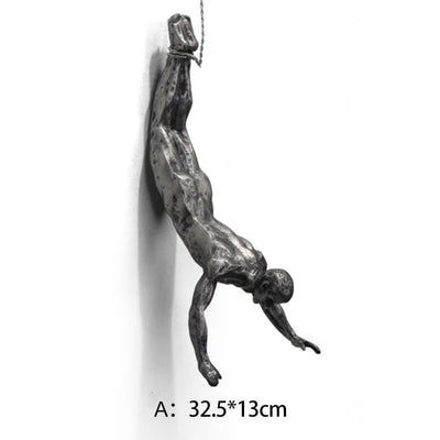 Sculpture - Sculpture Murale Grimpante - Virelto