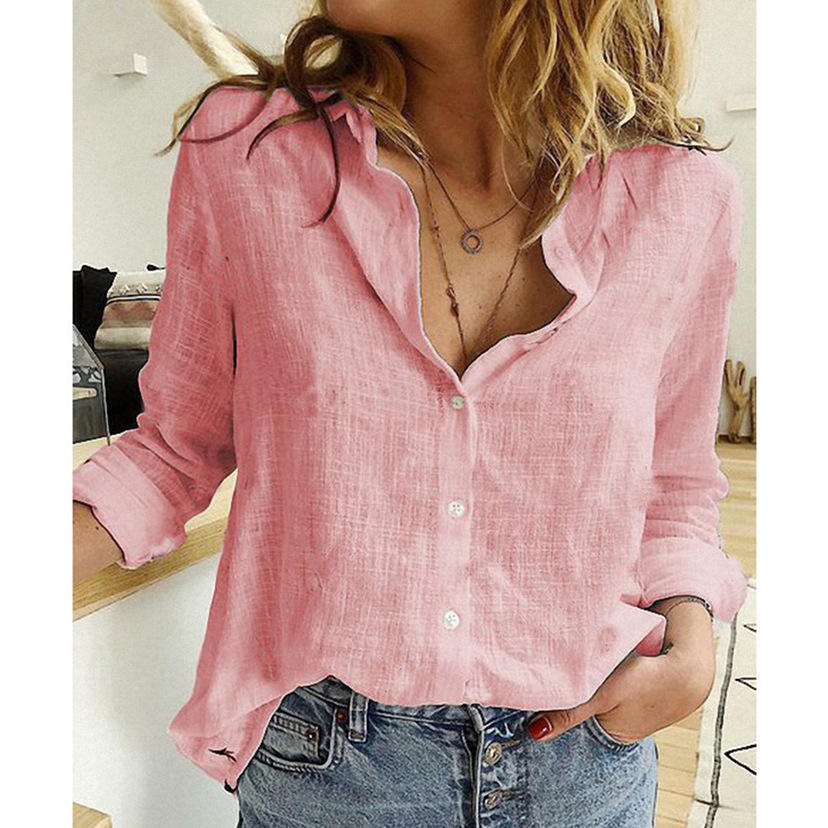 Blouse - Luchtige Casual Dames Blouse - EllaMuse
