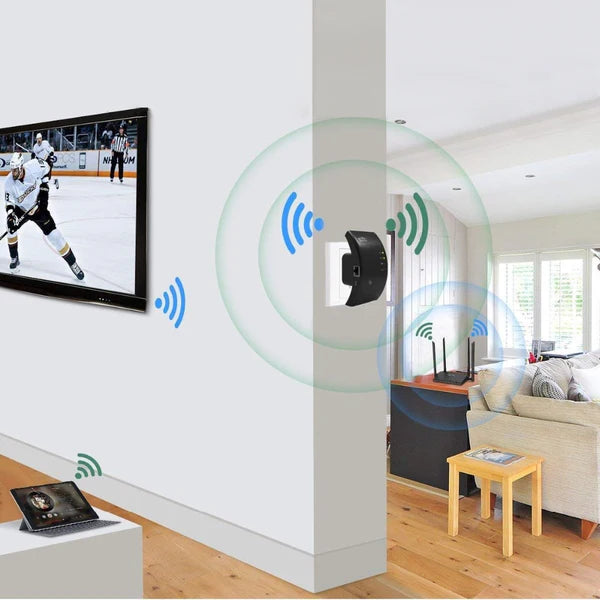 Amplificateur Wi-Fi - Booster Internet Sans Fil Rapide - Nexovibe