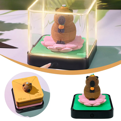 Magic Calendar 2026 – Capybara avec éclairage