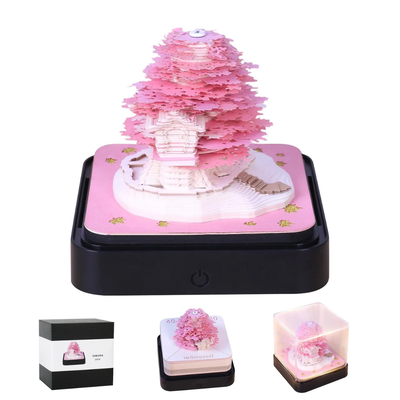 Magic Calendar 2026 – Arbre rose lumineux