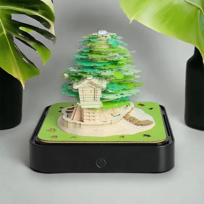 Magic Calendar 2026 – Arbre vert lumineux