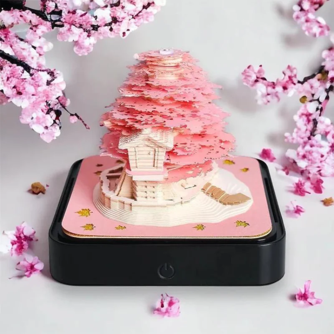 Magic Calendar 2026 – Arbre rose lumineux