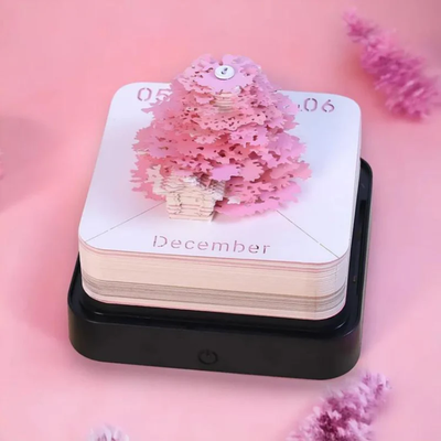 Magic Calendar 2026 – Arbre rose lumineux