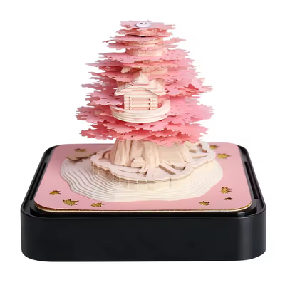 Magic Calendar 2026 – Arbre rose lumineux