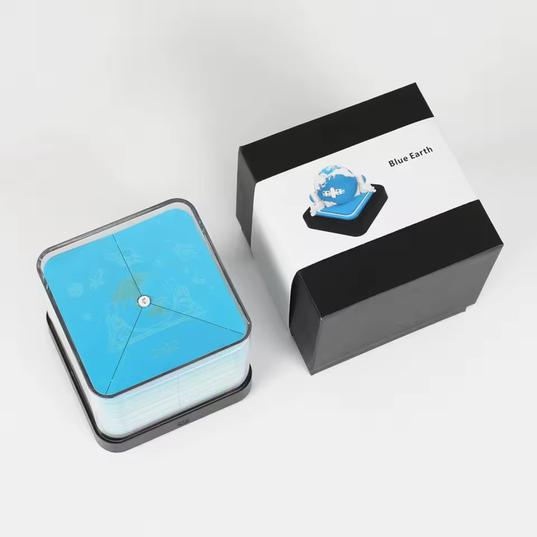 Calendrier Magique 2026 – Terre Bleue avec Éclairage