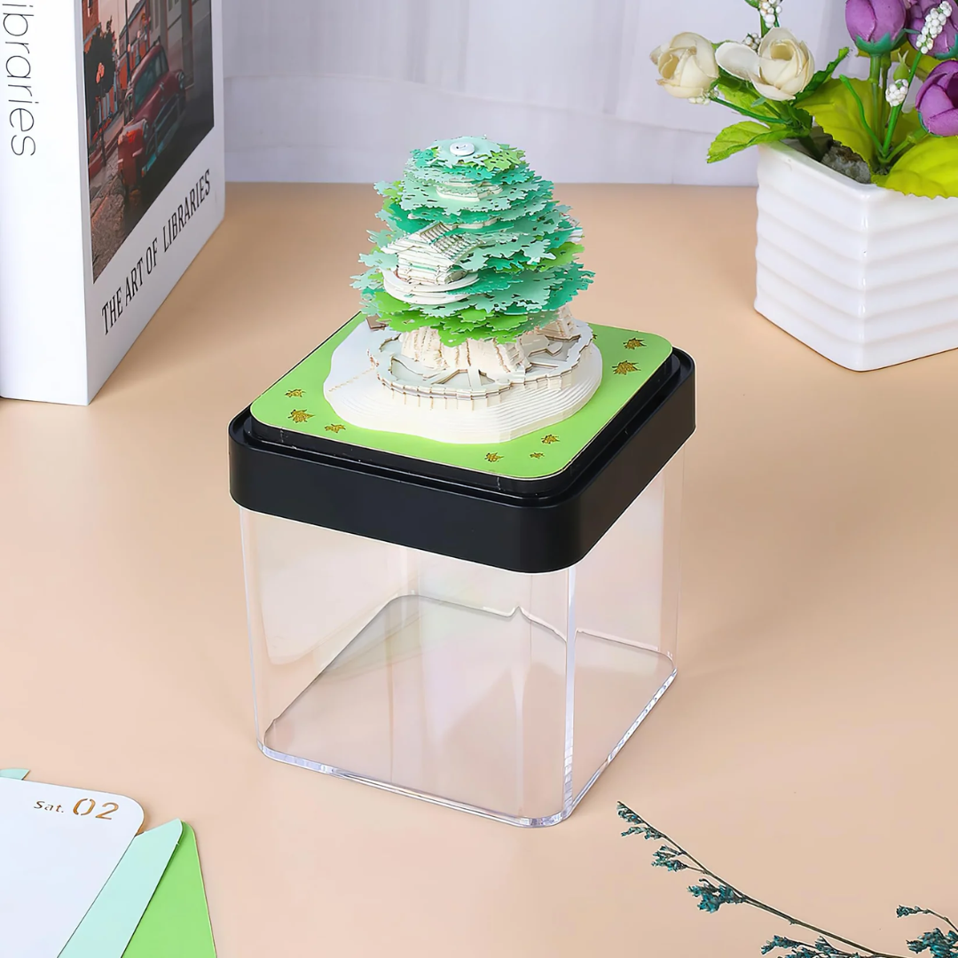 Magic Calendar 2026 – Arbre vert lumineux