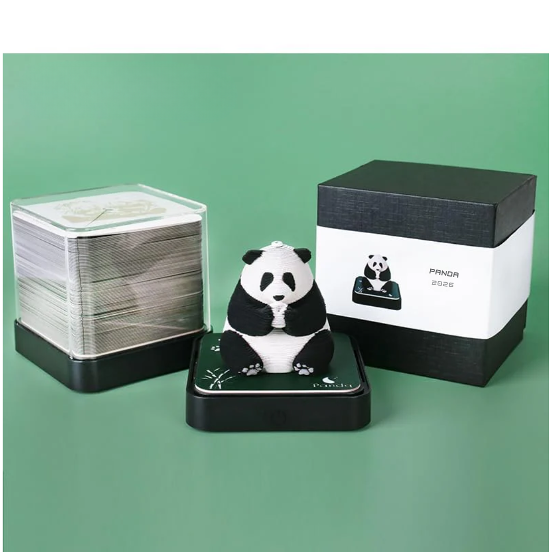 Calendrier Magique 2026 – Panda Lumineux