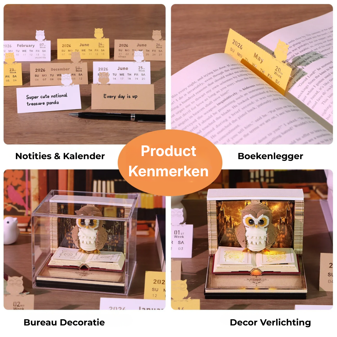 Magic Calendar 2026 – Hibou lumineux