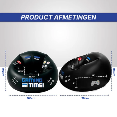 GameCloud Air Throne – Opblaasbare Gamingstoel