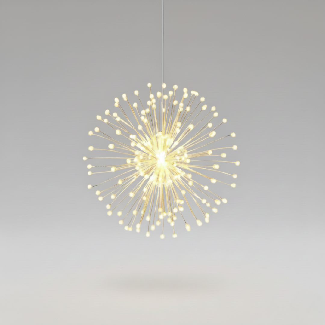 Vuurwerk Hanglamp – Magische Hangende Lichtshows