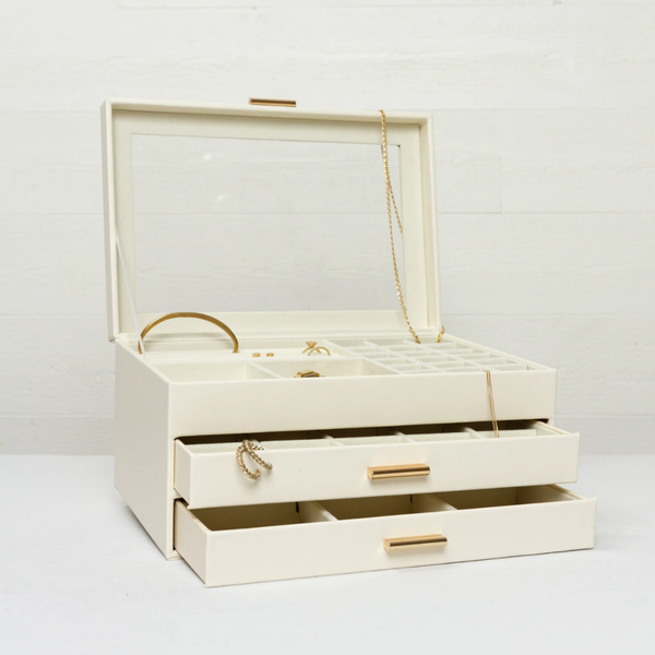 Große Luxus Schmuckschatulle - Organisiere deinen Schmuck