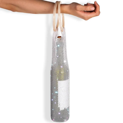 Glitterende Wijntas – Luxe Cadeautas Voor Wijn & Bubbels
