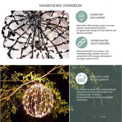 Magische Bol – Creëer Magische Kerstsfeer