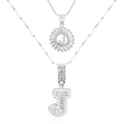 GemLetter Ketting - Initiaal Hanger met Luxe Glans