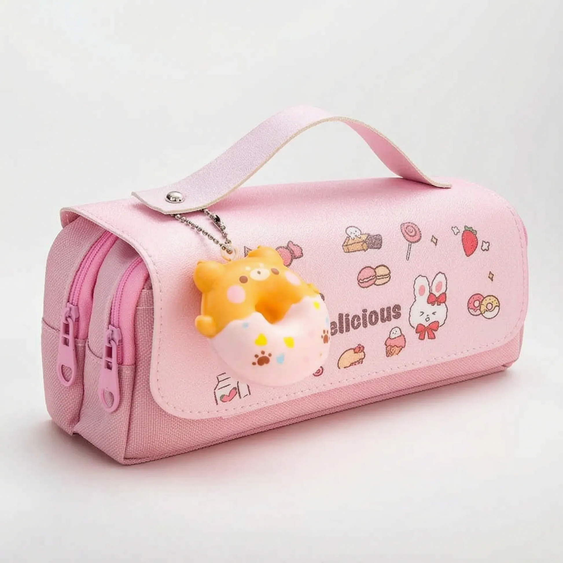 Etui - Speels Design Met Dubbele Opbergruimte