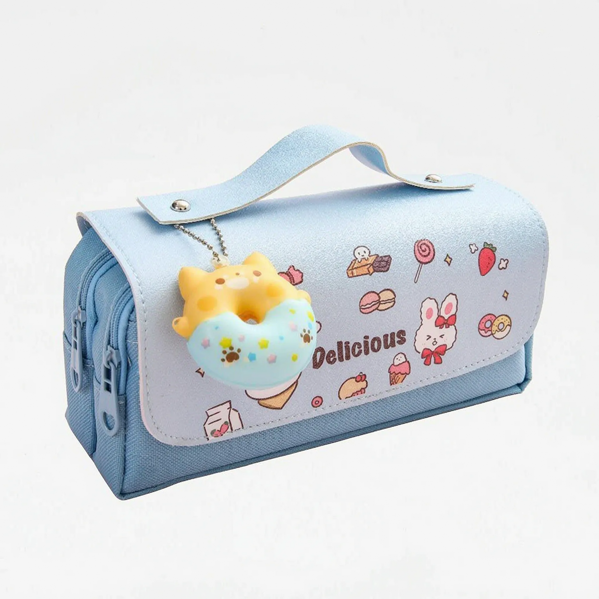 Etui - Speels Design Met Dubbele Opbergruimte