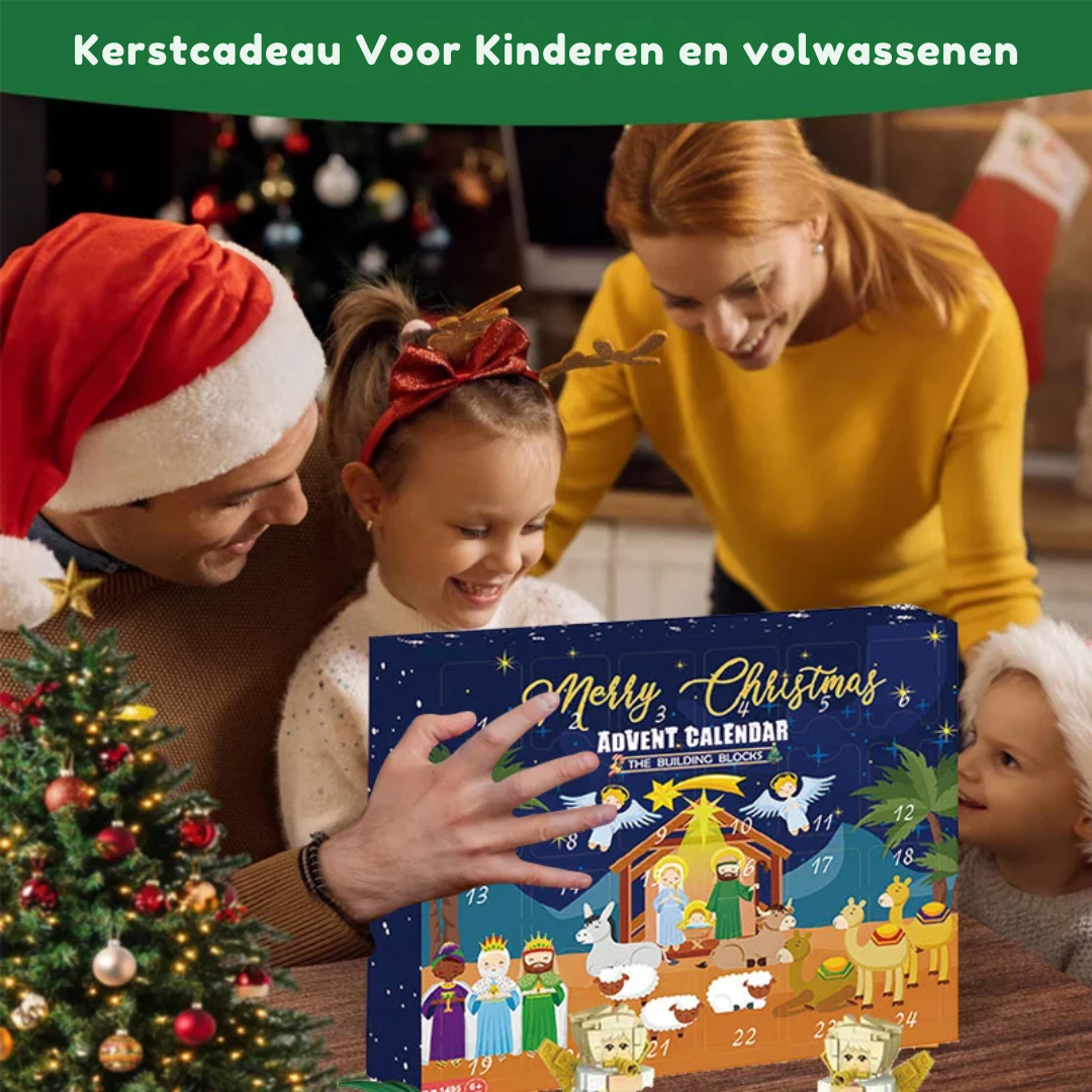 Miniatuur Kerststal Figuren Adventskalender 2025