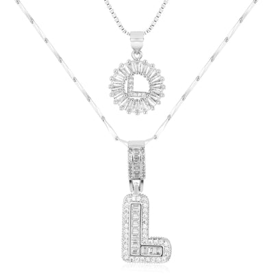 GemLetter Ketting - Initiaal Hanger met Luxe Glans
