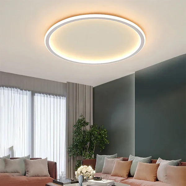Plafondlamp - Scandinavische Ronde LED Lamp - Lumivane
