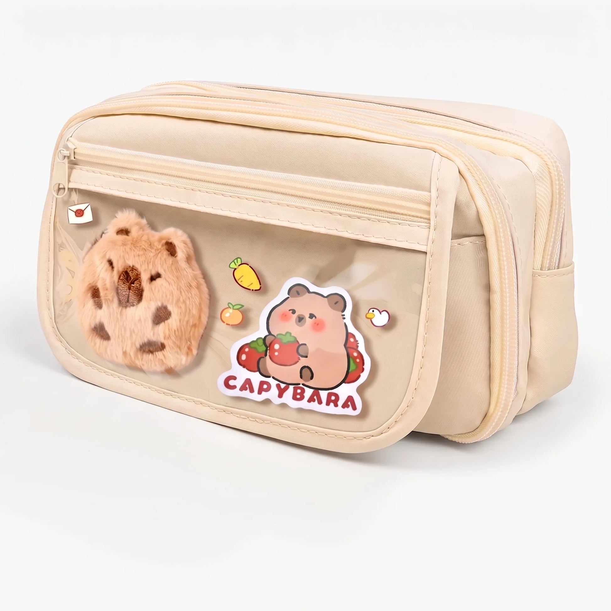 Capybara Etui - Grote Capaciteit Met Slimme Vakindeling