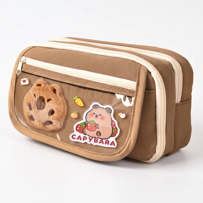 Capybara Etui - Grote Capaciteit Met Slimme Vakindeling