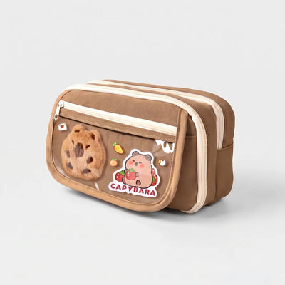 Capybara Etui - Grote Capaciteit Met Slimme Vakindeling