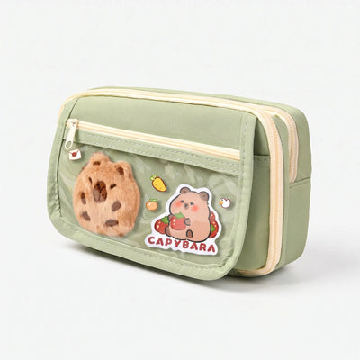 Capybara Etui - Grote Capaciteit Met Slimme Vakindeling