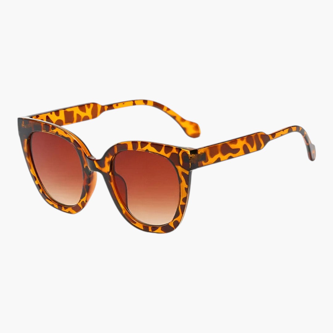 Zonnebril - Cat Eye Zonnebril met Dik Montuur