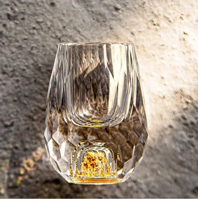 Luxe kristallen borrelglaasje