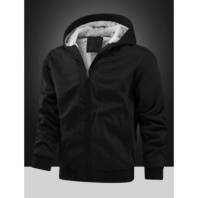 Warme Fleece Jas Voor Heren Met Capuchon - Jack