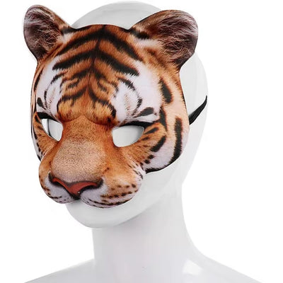 Halloween Dieren Masker - Realistisch 3D Ontwerp