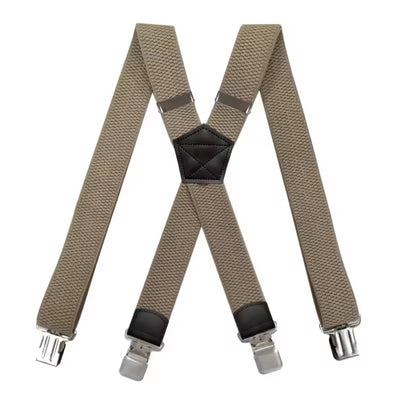 Bretels - Heavy Duty X-Back met 4 Sterke Clips